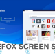 Screen shot using Firefox
