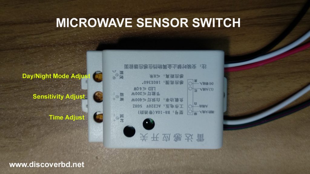 Microwave Sensor Adjust