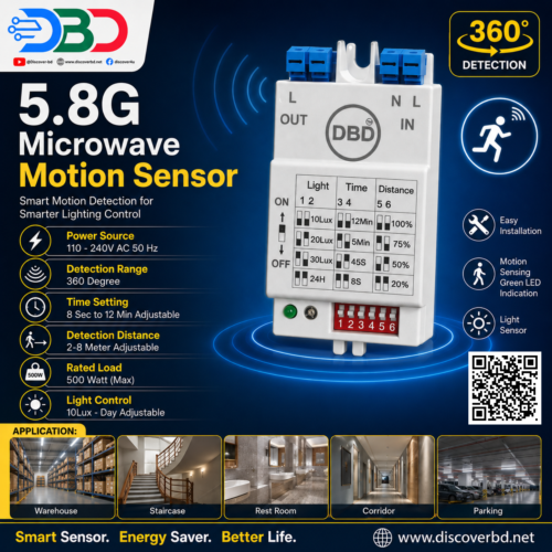 5.8G Microwave Motion Sensor - Image 3