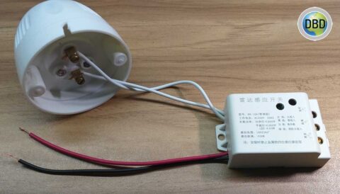 Super Sensitive Radar Sensor Switch 220 Volt AC 200 Watt Load