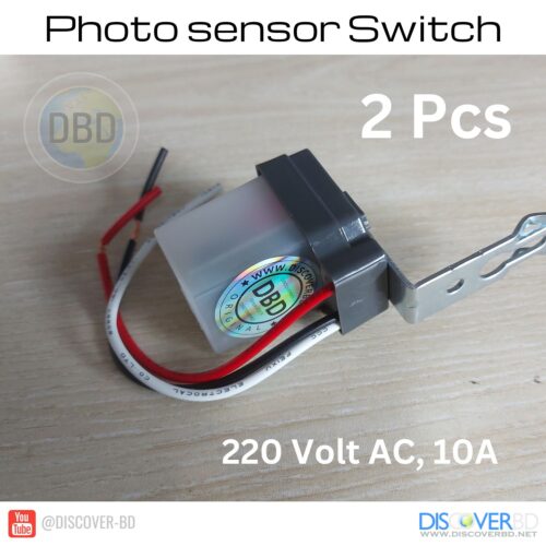 Photo Sensor light Switch 220 Volt AC, 10A (2 Pcs) - Image 4