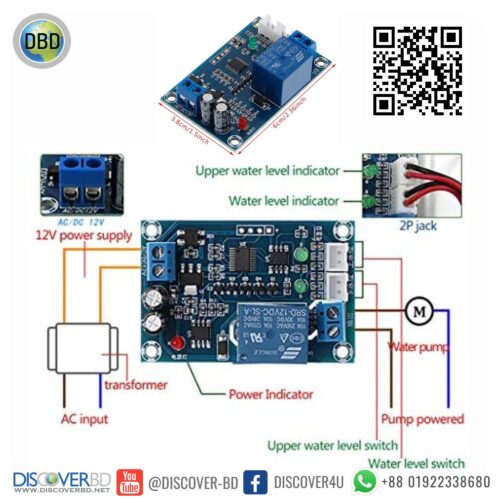 Water Level Controller Set with Floating Sensor - Image 4