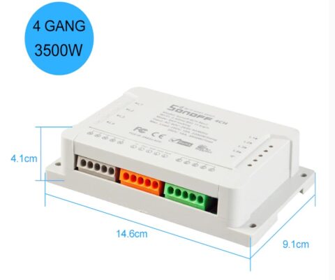 Sonoff 4 Gang Wifi Smart Switch