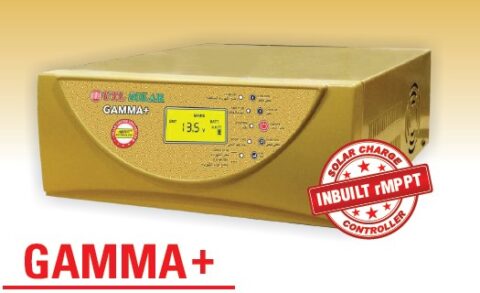 UTL Gamma+ Solar Pure Sine wave Inverter 1000VA/12 (1 Year warranty)