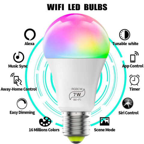 7 Watt Wifi Energy Saving Smart Bulb