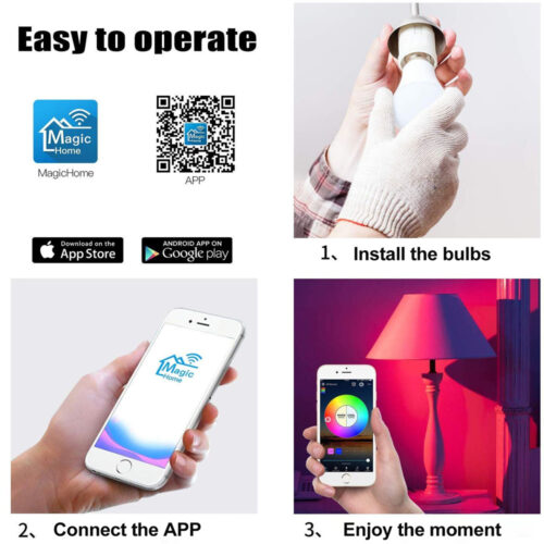 7 Watt Wifi Energy Saving Smart Bulb - Image 5