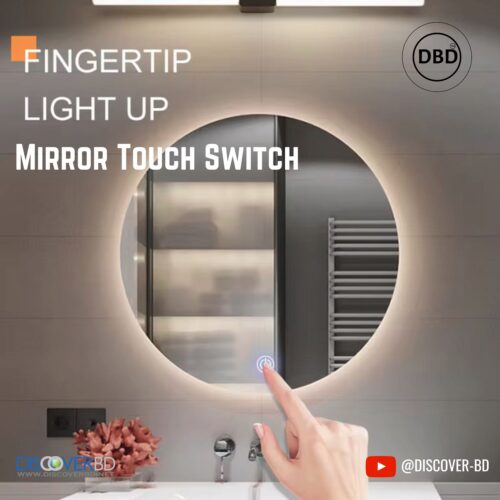 Multi Color Mirror Touch Switch with Dimmer Function 12 Volt, 36 Watt - Image 5