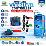 Automatic Water Tank Controller with Sensor