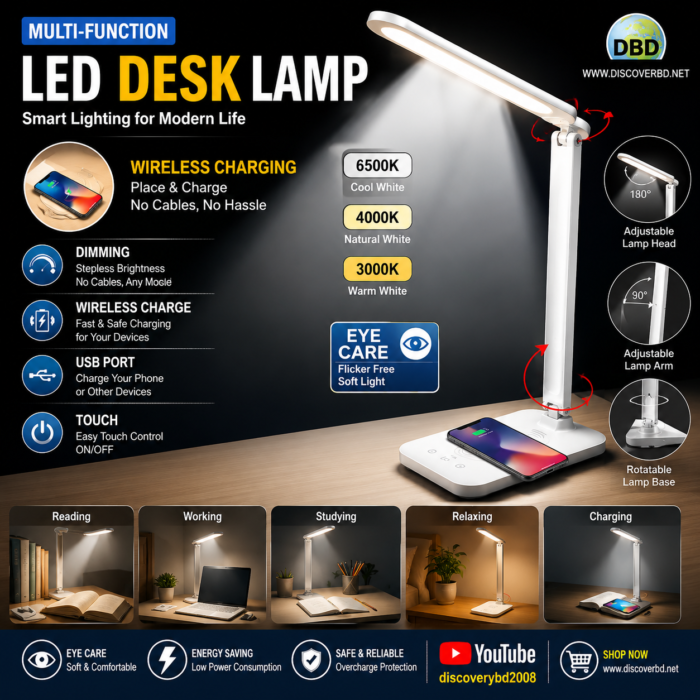 Multi Function Table Lamp Multi Function Table Lamp