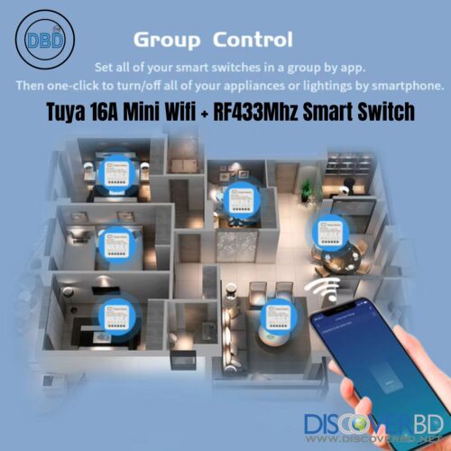 Wifi+RF433Mhz Smart Switch module 250V - Image 4
