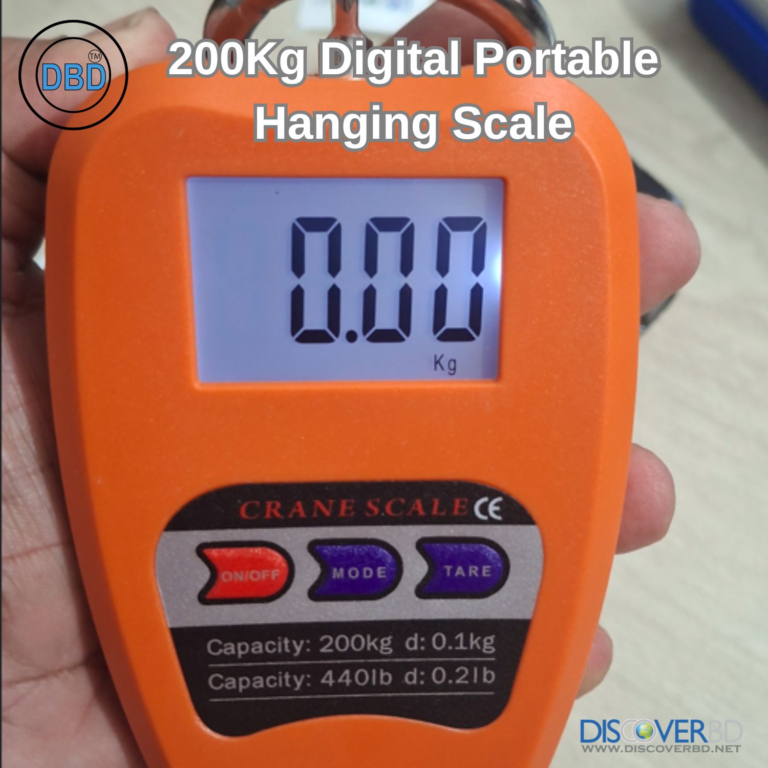 200kg Portable Digital Scale - Image 4