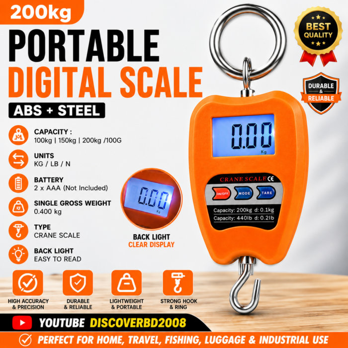 200kg Portable Digital Scale